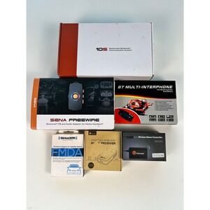Motorcycle Bluetooth Communication Systems - Pieces & Parts Only - Untested‎